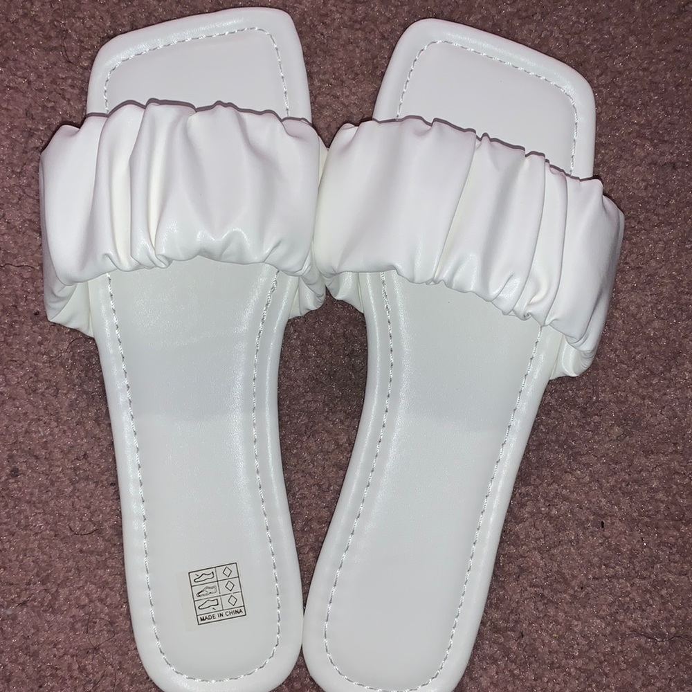 Squared Open Toe Sandals